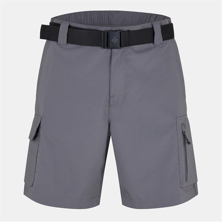 Columbia Men's Grey Silver Ridge Utility Walking Shorts in Size L, Sports Direct