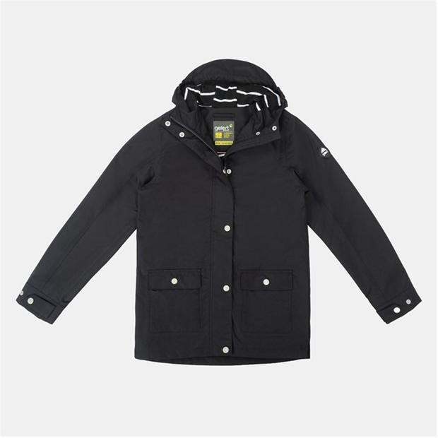 Black - Gelert - Girls Coast Waterproof Jacket