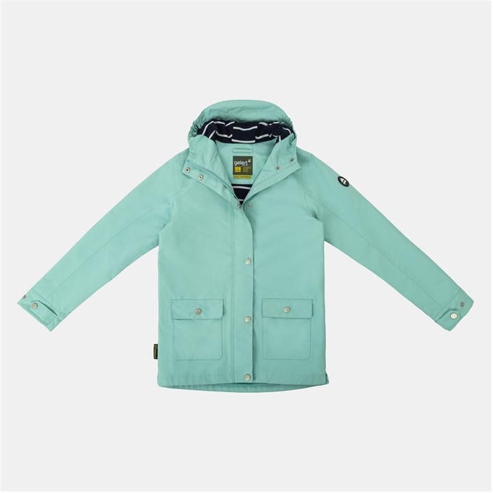Gelert Girls Green Coast Waterproof Jacket in Size 11 - 12 Years, Sports Direct