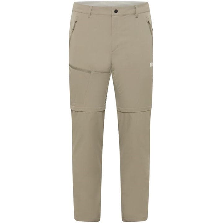 Jack Wolfskin Men's Green Jw Pico Trail Convertible Zip Off Trouser in Size L, Sports Direct