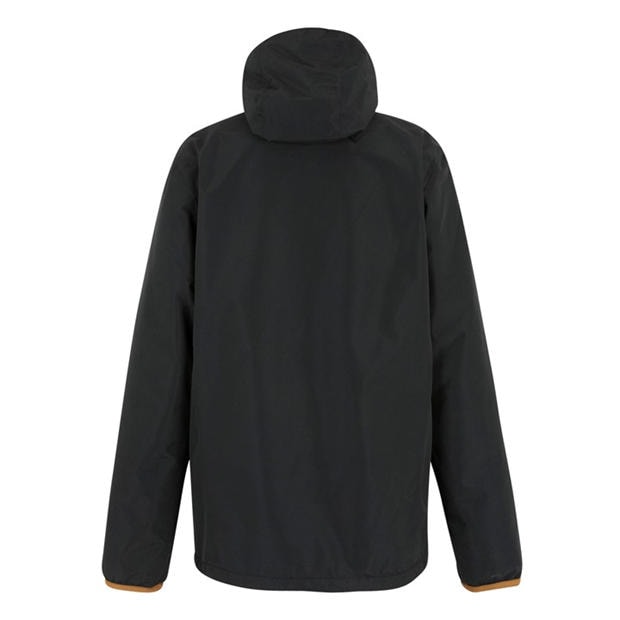 Black - Regatta - Men's Caspen Isotex 10000 Breathable Waterproof Long Sleeve Full Zip Waterproof Jacket