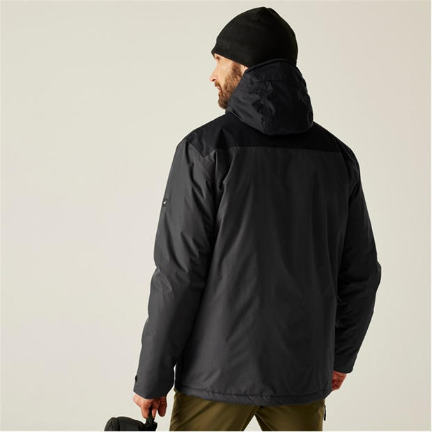 Ash/Black - Regatta - Men's Thornridge Waterproof Insulated Puffer Jacket