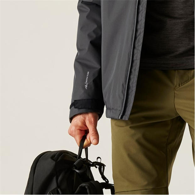 Ash/Black - Regatta - Men's Thornridge Waterproof Insulated Puffer Jacket