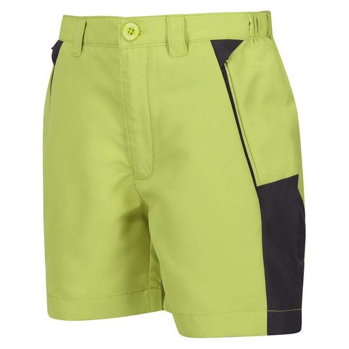 Regatta Girls Green Walking Shorts in Size 13 - 14 Years, Sports Direct