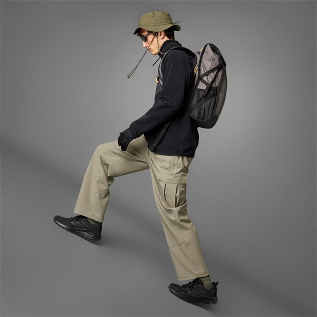 Black - adidas - Men's Mountain Full Zip Fleece Jacket