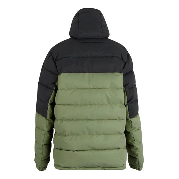 Olive/Black - Regatta - Mens Aldthorn Synthetic Down Long Sleeve Insulated Puffer Jacket