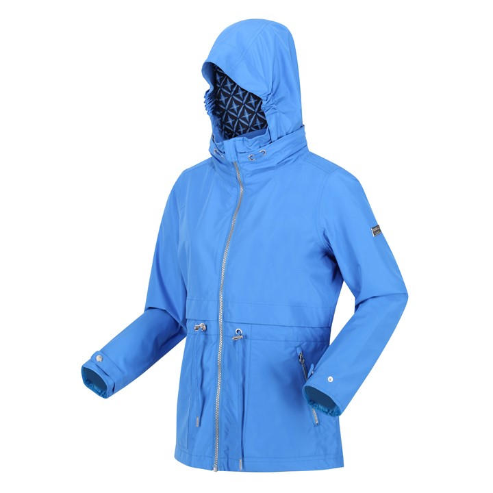 Regatta Women's Blue Nadira Waterproof Jacket Size 8