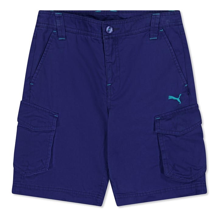Puma Boys Blue (8) Beach Walkshorts  in Size 7 - 8 Years, Sports Direct