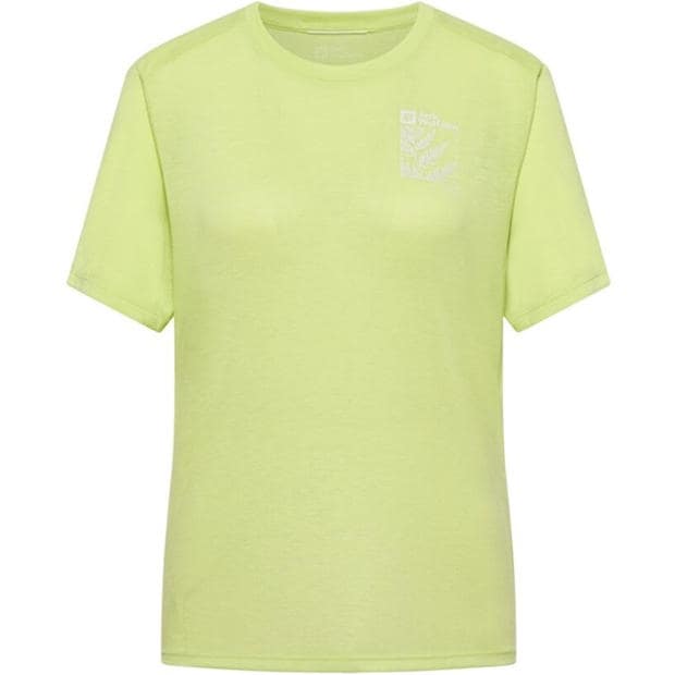 Cool Matcha - Jack Wolfskin - Women's Short-Sleeve Performance T-Shirt