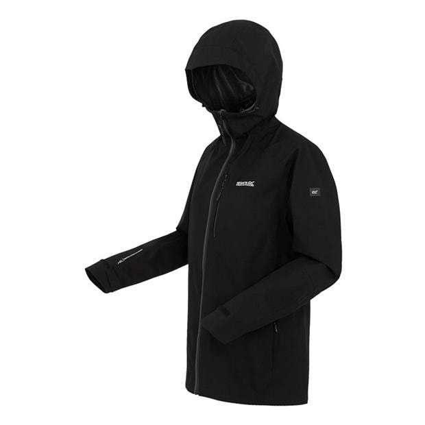 Black - Regatta - Womens Birchdale II Waterproof Hooded Long Sleeve Jacket