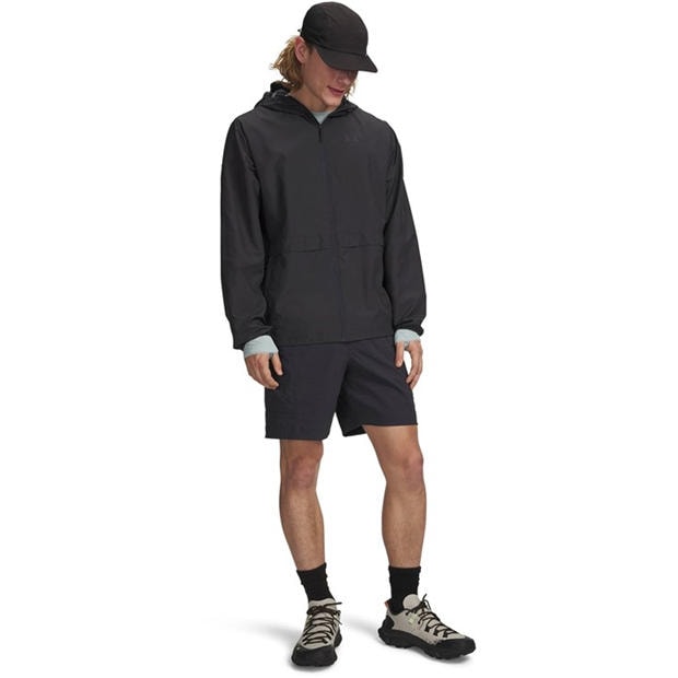 Anthracite/Blk - Under Armour - Men's Exlor Cargo Walking Shorts