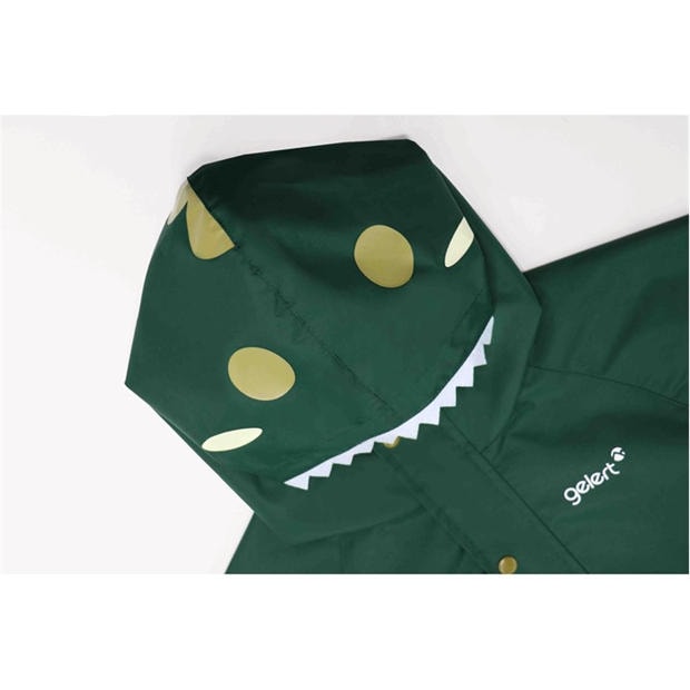 Dinosaur - Gelert - Kids' Animal Print Waterproof Long Sleeve Rain Anorak