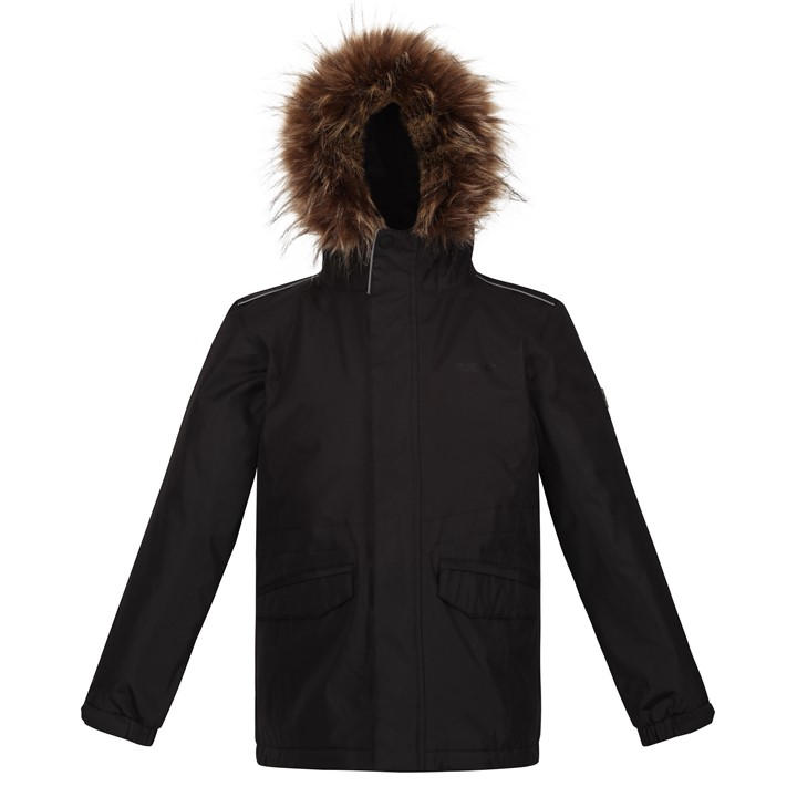 Regatta  Kids Green ' Tynley Waterproof Jacket in Size 7 - 8 Years, Sports Direct