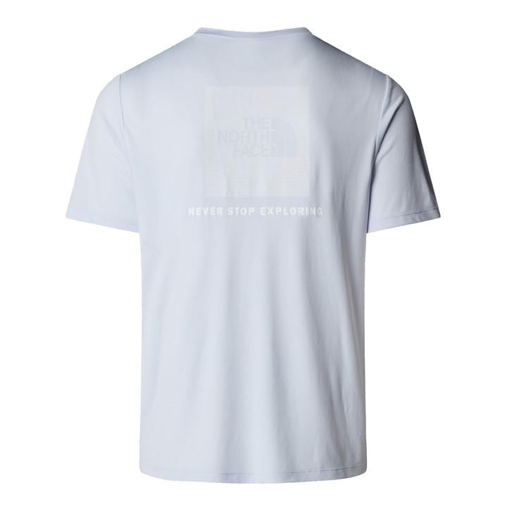 The North Face Men's White 24/7 Box Nse T-Shirt in Size M, Sports Direct