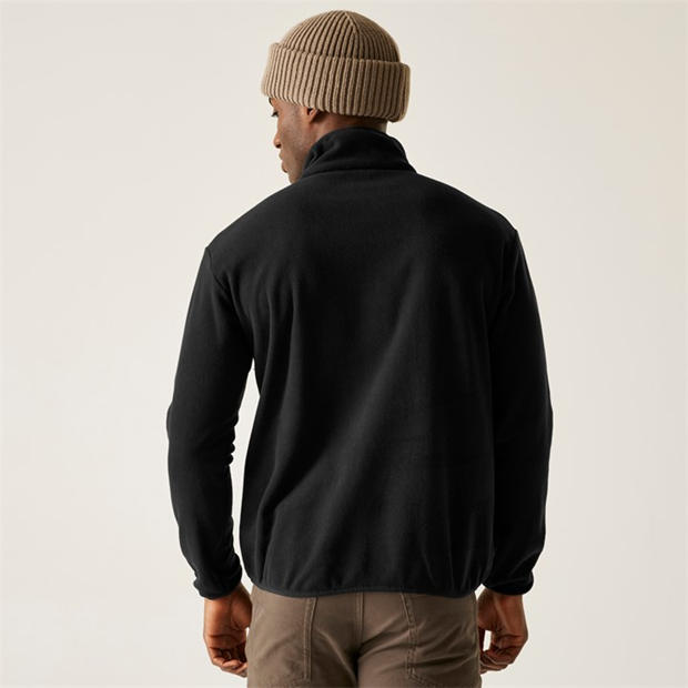 Black - Regatta - Mens Frankie 1/4 Zip Fleece