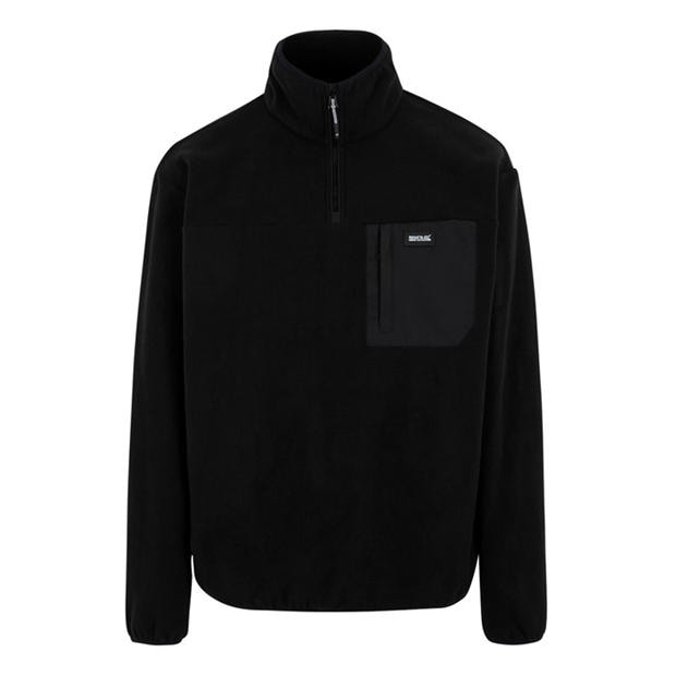 Black - Regatta - Mens Frankie 1/4 Zip Fleece