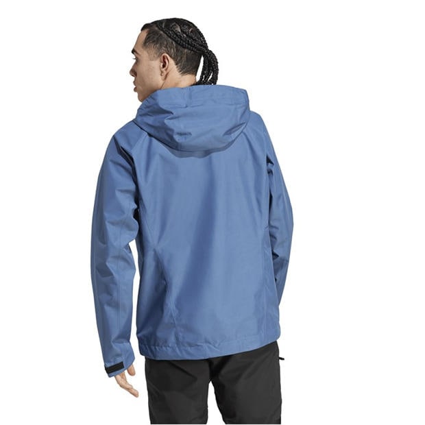 Blue - adidas - Men's Gore Pac Waterproof Jacket
