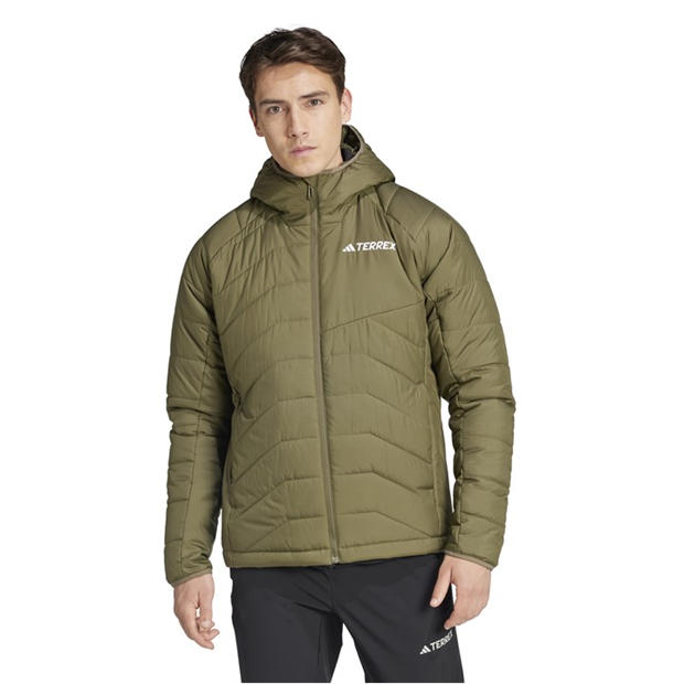 Green - adidas - Men's Insulated Puffer Jacket