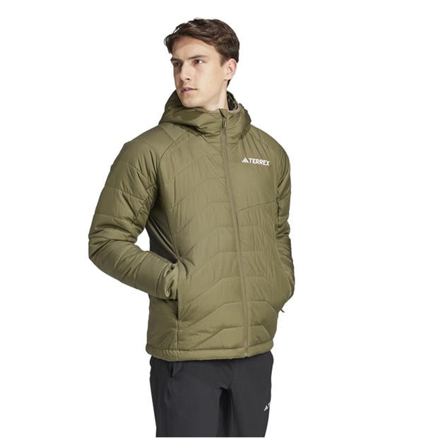 Green - adidas - Men's Insulated Puffer Jacket