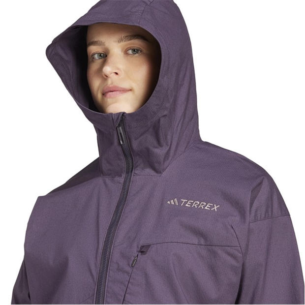 Purple - adidas - Women's XPL Wind Waterproof Jacket