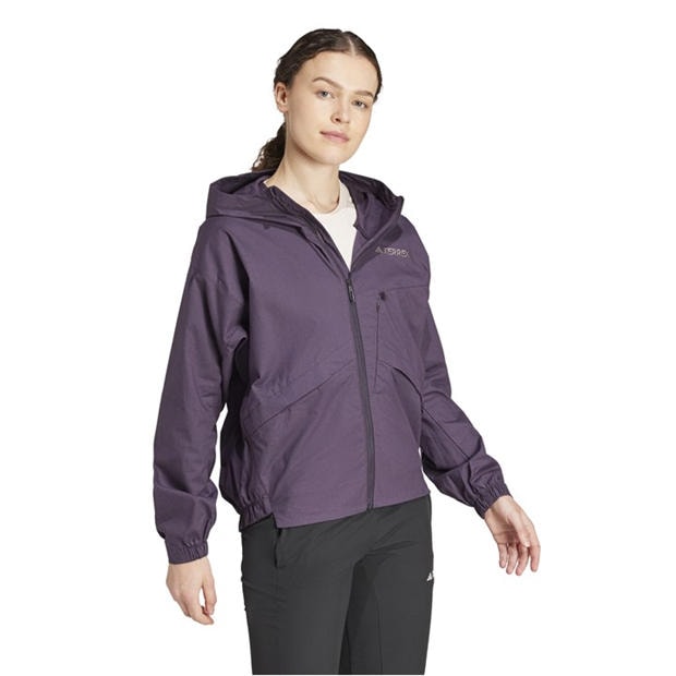 Purple - adidas - Women's XPL Wind Waterproof Jacket