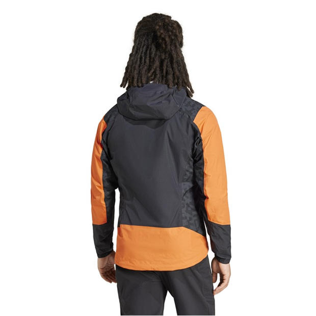 Orange - adidas - Men's Waterproof Jacket