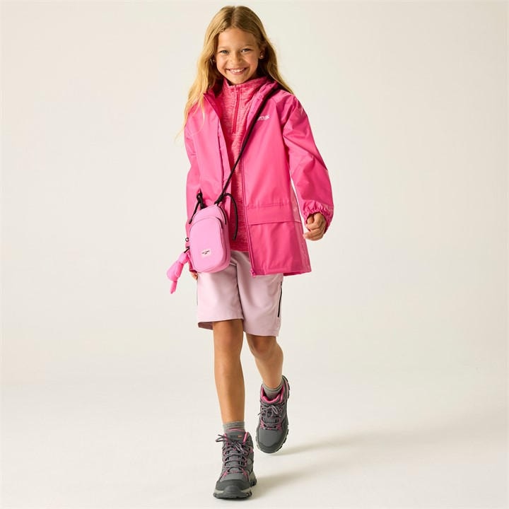 Regatta  Kids Pink ' Waterproof Jacket in Size 13 - 14 Years, Sports Direct