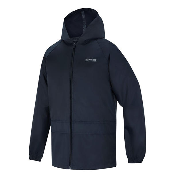 Navy - Regatta - Unisex Kids' Waterproof Jacket