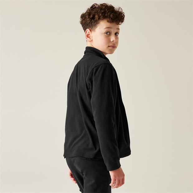 Black - Regatta - Kids' Full Zip Fleece