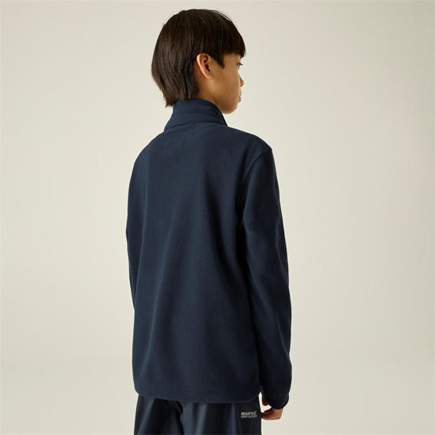 Navy - Regatta - Kids' Full Zip Fleece