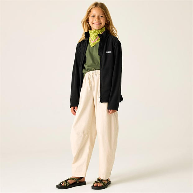 Black - Regatta - Kids' Full Zip Fleece