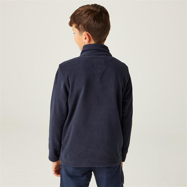 Navy - Regatta - Kids' Full Zip Fleece