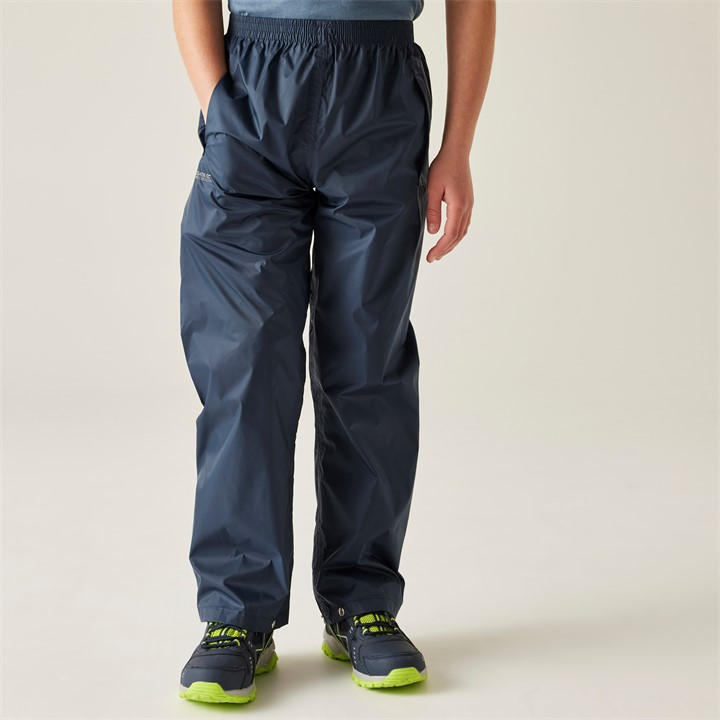 Regatta  Kids Blue ' Waterproof Trousers in Size 13 - 14 Years, Sports Direct