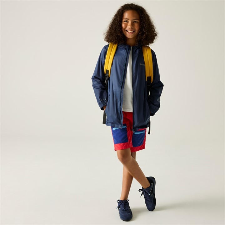 Regatta  Kids Blue ' Waterproof Jacket in Size 7 - 8 Years, Sports Direct