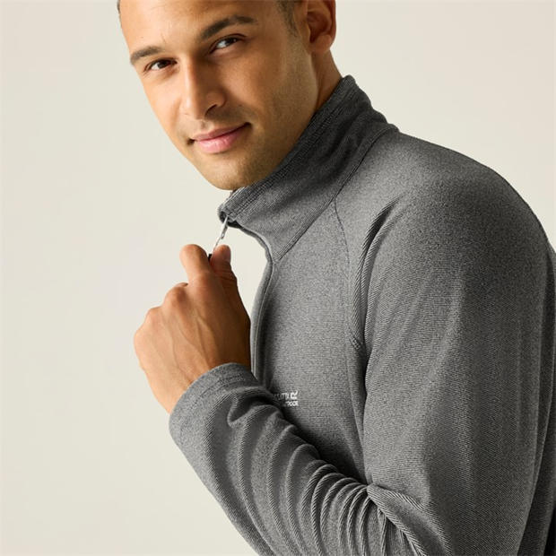 Light Steel - Regatta - Men's Quarter Zip Fleece