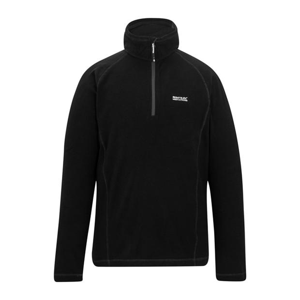 Black - Regatta - Men's Quarter Zip Fleece