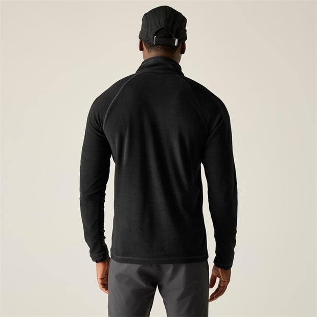 Black - Regatta - Men's Quarter Zip Fleece
