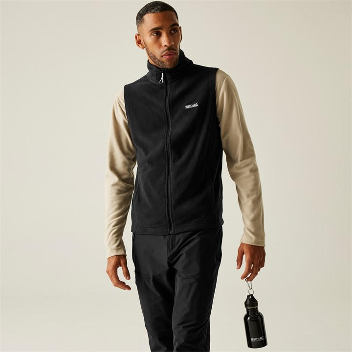 Regatta Men' Black Gilet in Size S, Sports Direct