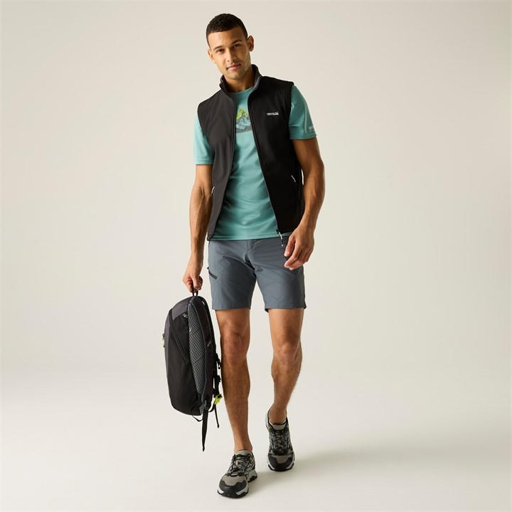 Regatta Men' Black Gilet in Size S, Sports Direct