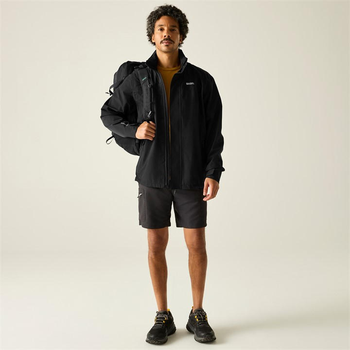 Regatta Men's Black Waterproof Jacket in Size M, Sports Direct