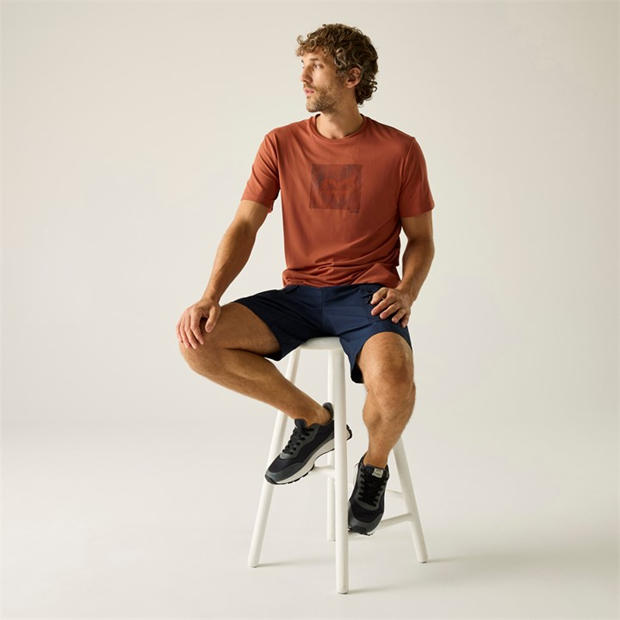Brick - Regatta - Men's Fingal Tee Short Sleeve Performance T-Shirt