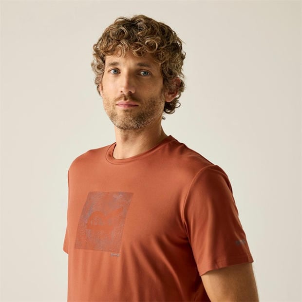 Brick - Regatta - Men's Fingal Tee Short Sleeve Performance T-Shirt