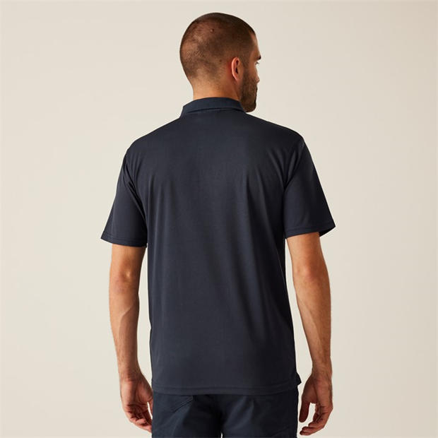 Navy - Regatta - Men's Short Sleeve Polo Shirt