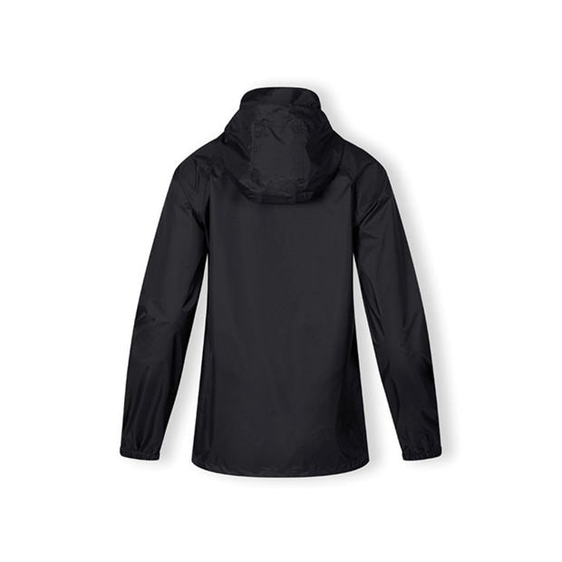 Black - Minoti - Women packaway waterproof jacket with hood black