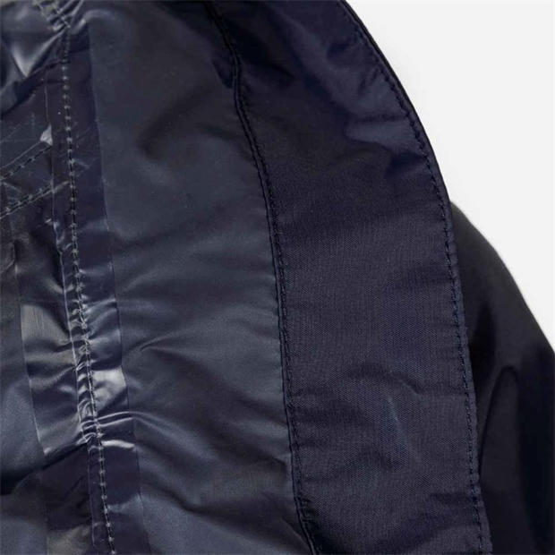 Navy - Minoti - Women packaway waterproof jacket with zipped pockets navy