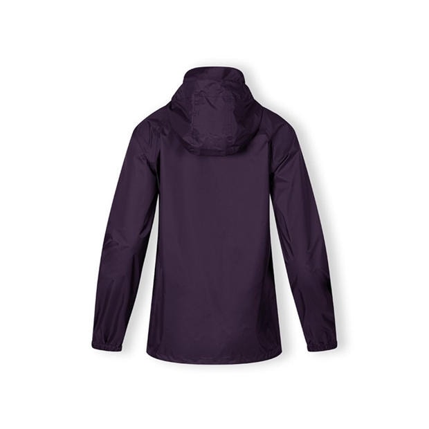 Purple - Minoti - Women packaway waterproof jacket purple 36-48