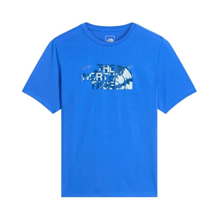 The North Face Men's Blue Tnf Foundation Tee in Size L, Sports Direct