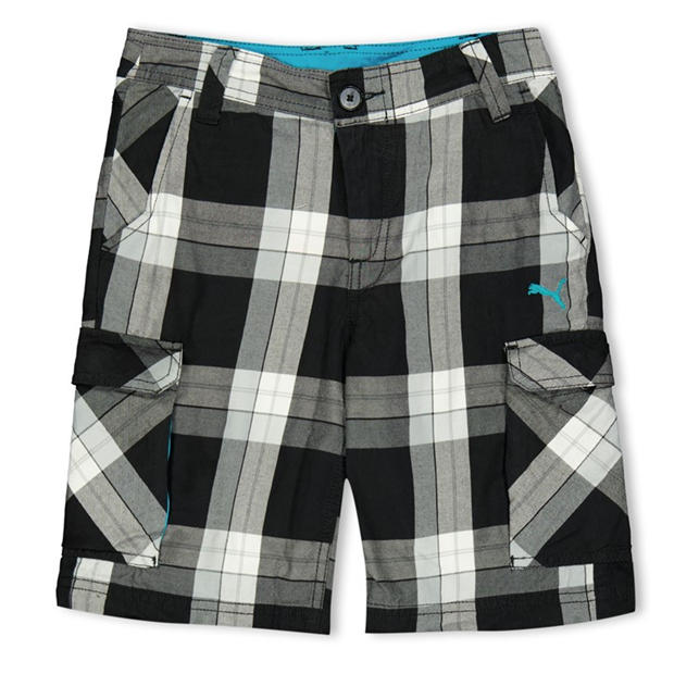 Multi - Puma - (8) Beach Check Walkshorts Juniors