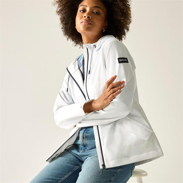 White - Regatta - Women's Bayletta Waterproof Jacket