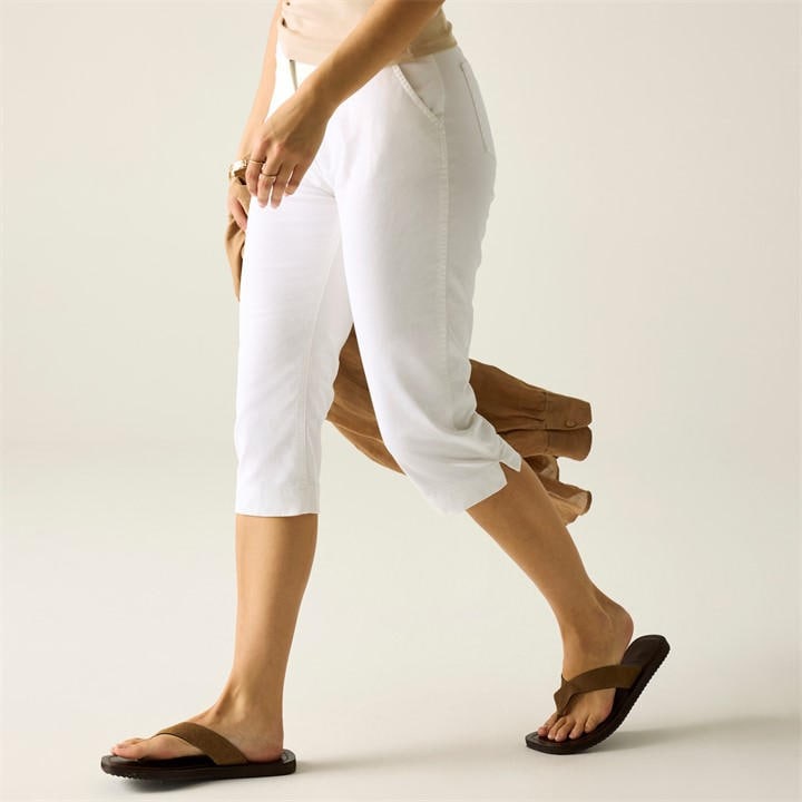 Regatta Women's Bayletta Capri Trousers - White - 16 - Image 4